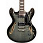 Used D'Angelico Premier Series DC Trans Gray Hollow Body Electric Guitar