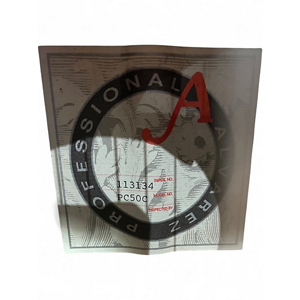 Used Alvarez PC50C Natural Classical Acoustic Electric Guitar