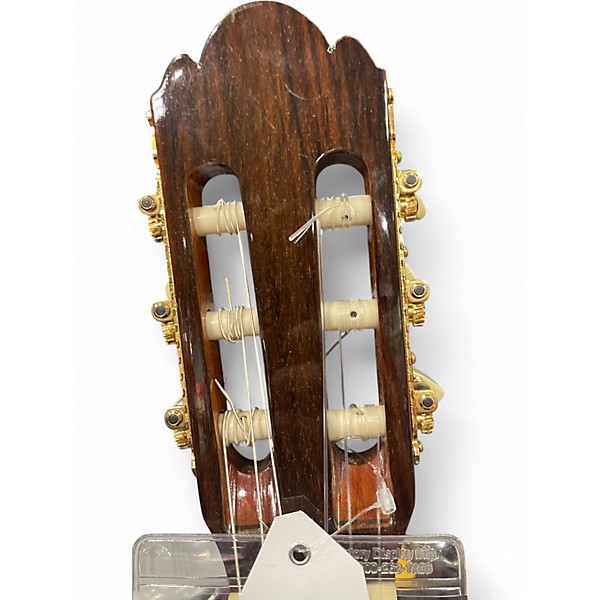 Used Alvarez PC50C Natural Classical Acoustic Electric Guitar