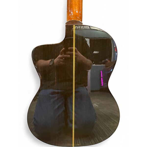 Used Alvarez PC50C Natural Classical Acoustic Electric Guitar