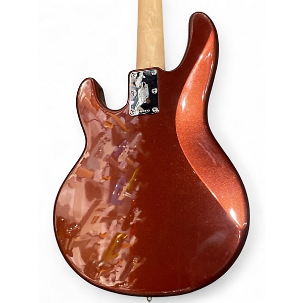 Used 2020s Sterling by Music Man STINGRAY H Burgundy Electric Bass Guitar