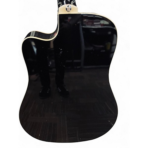 Used Ibanez V70CE Black Acoustic Electric Guitar