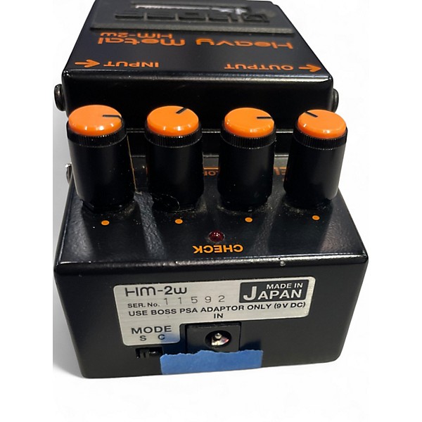 Used BOSS HM2W Effect Pedal