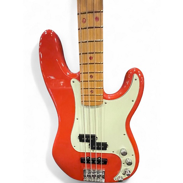 Used 2023 Fender PERCISION Dakota Red Electric Bass Guitar