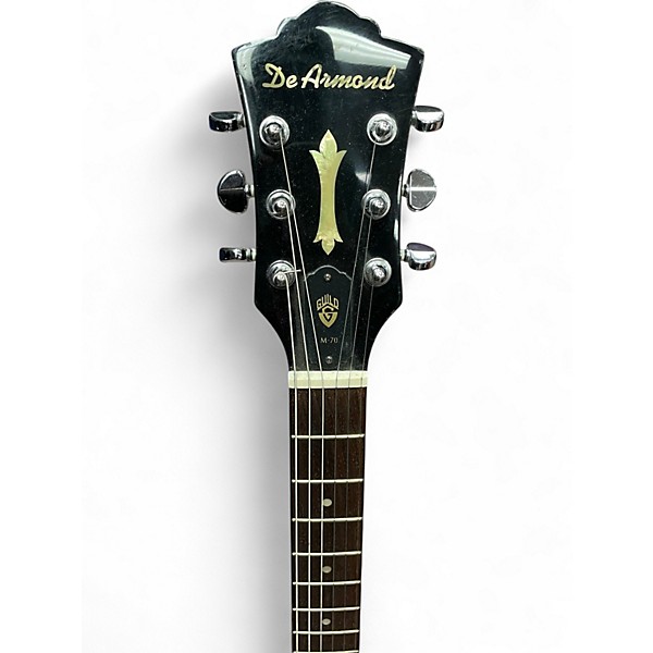 Used Guild DeArmond M-70 Black Solid Body Electric Guitar