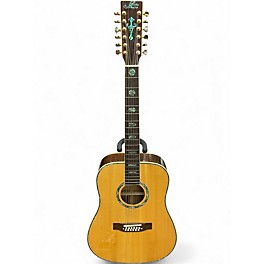 Used Morgan Monroe MN-DLX-12 Natural 12 String Acoustic Guitar