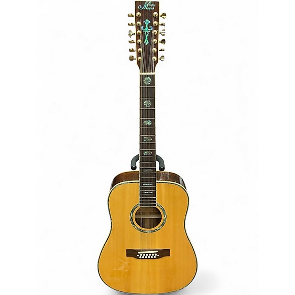 Used Morgan Monroe MN-DLX-12 Natural 12 String Acoustic Guitar