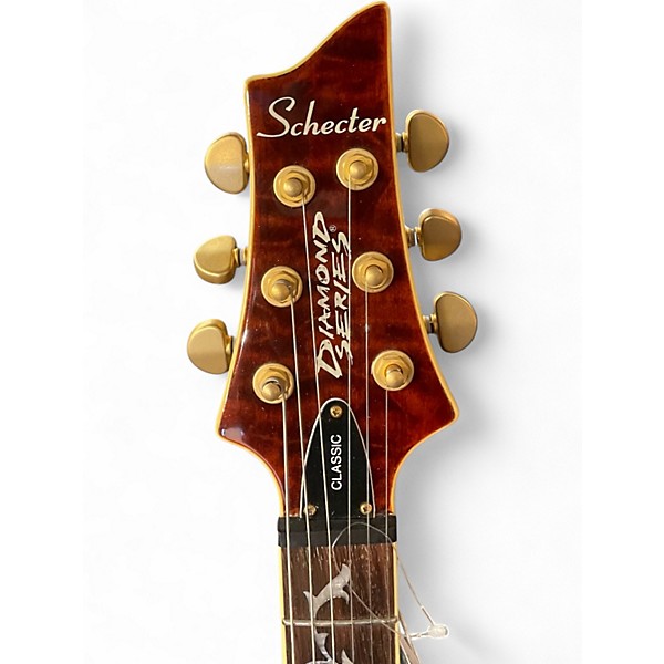 Used Schecter Guitar Research C1 Classic Rootbeer Solid Body Electric Guitar