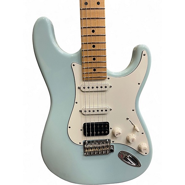 Used Suhr Classic S Sonic Blue Solid Body Electric Guitar