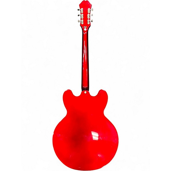 Used Epiphone E360TD Red Hollow Body Electric Guitar