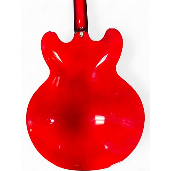 Used Epiphone E360TD Red Hollow Body Electric Guitar