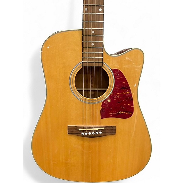 Used Ibanez AW12CE Natural Acoustic Electric Guitar