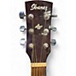 Used Ibanez AW12CE Natural Acoustic Electric Guitar
