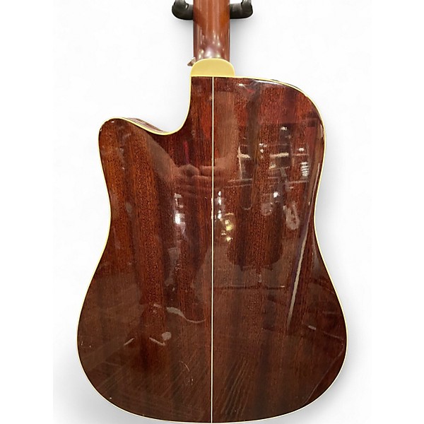 Used Ibanez AW12CE Natural Acoustic Electric Guitar