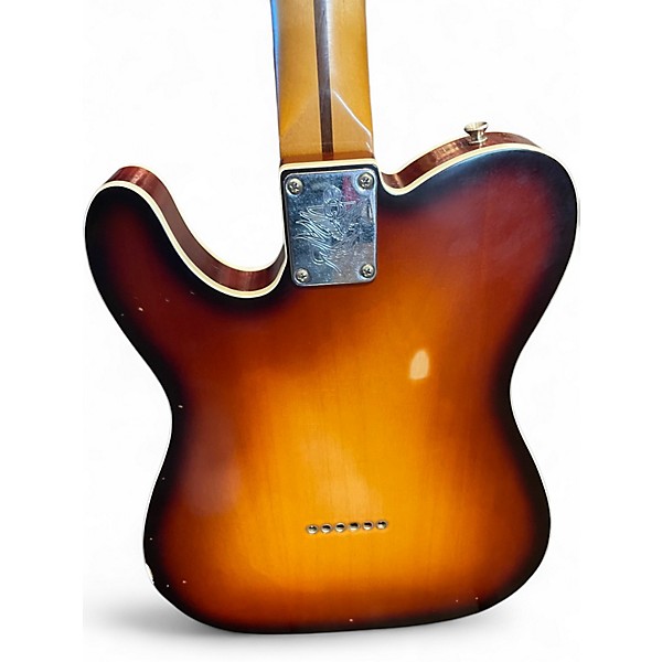 Used Fender Jason Isbell Telecaster 3 Color Sunburst Solid Body Electric Guitar