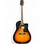 Used Epiphone AJ220SCE Sunburst Acoustic Electric Guitar thumbnail