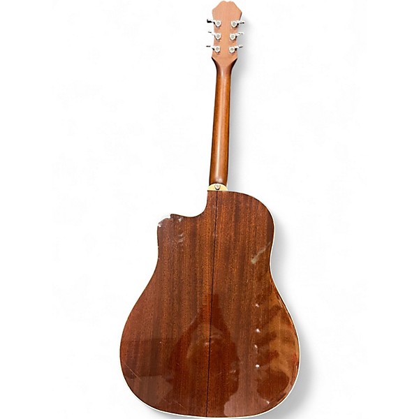 Used Epiphone AJ220SCE Sunburst Acoustic Electric Guitar