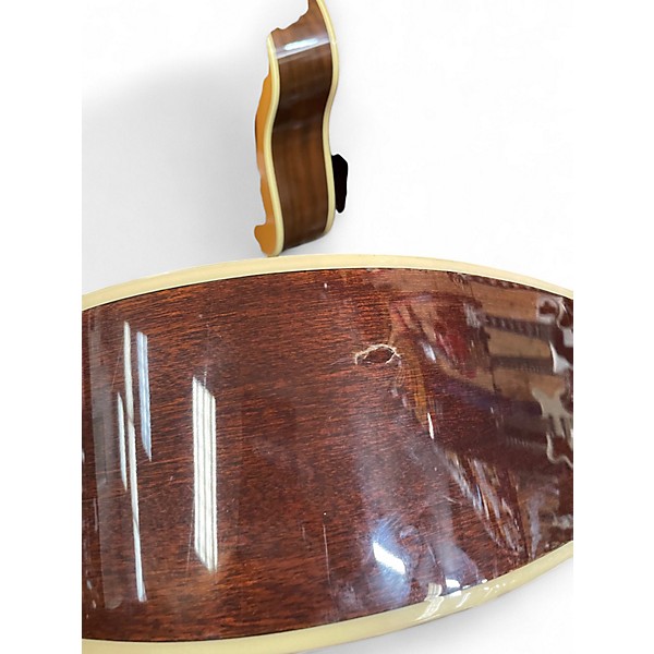 Used Epiphone AJ220SCE Sunburst Acoustic Electric Guitar