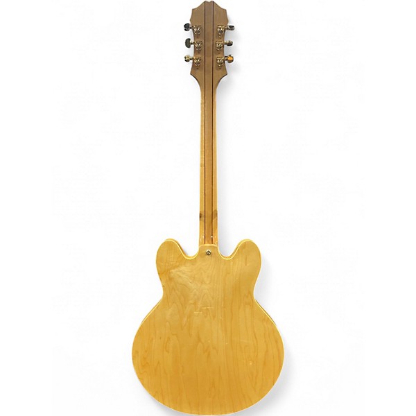 Used 2013 Epiphone Sheraton II Natural Hollow Body Electric Guitar