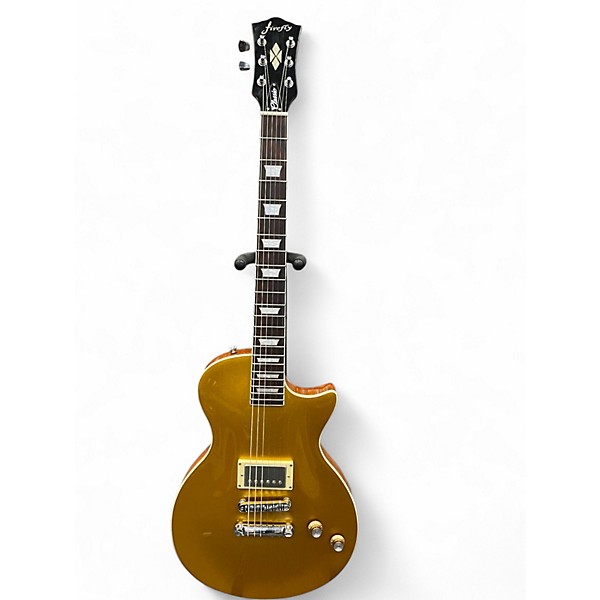 Used Firefly FFSP CLASSIC Gold Solid Body Electric Guitar