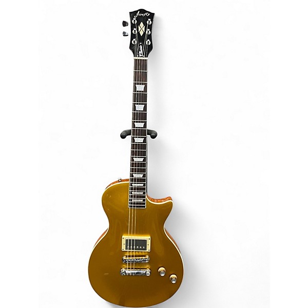 Used Firefly FFSP CLASSIC Gold Solid Body Electric Guitar