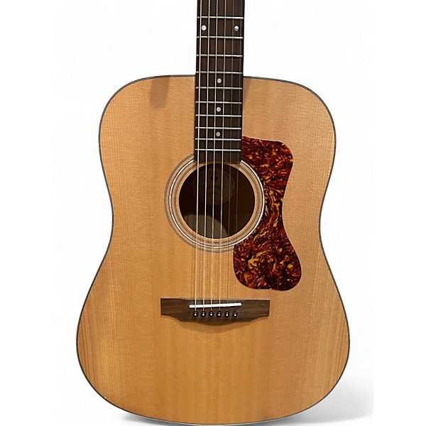 Used Guild 240E Natural Acoustic Guitar