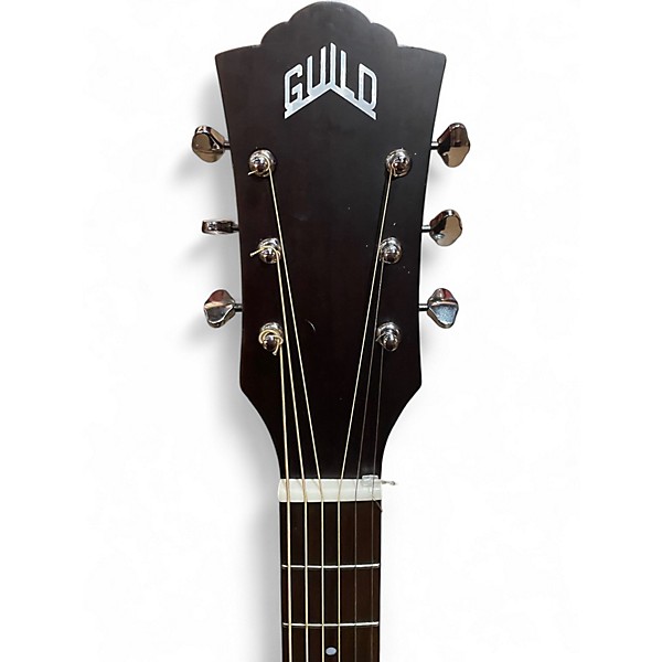 Used Guild 240E Natural Acoustic Guitar