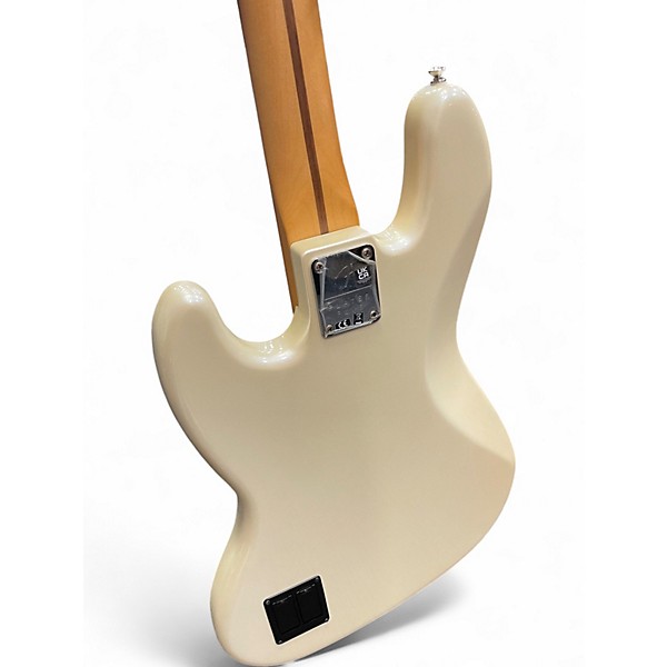 Used Fender Player 4 Jazz Bass Cream Electric Bass Guitar