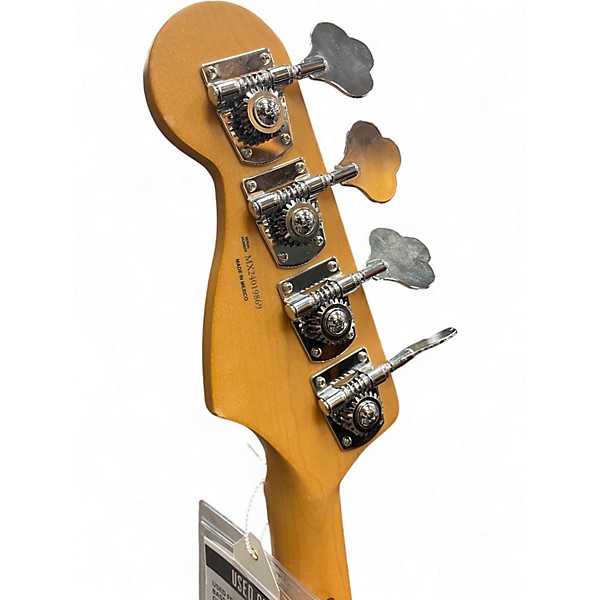 Used Fender Player 4 Jazz Bass Cream Electric Bass Guitar