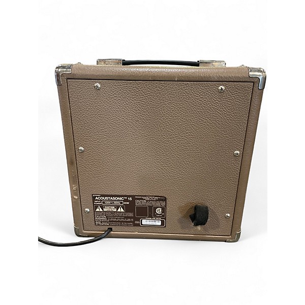 Used Fender Acoustasonic 15 Acoustic Guitar Combo Amp