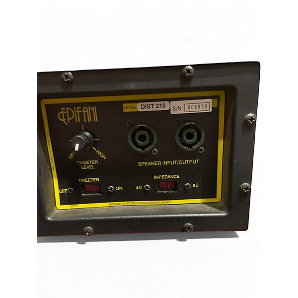 Used Epifani DIST 210 Bass Cabinet