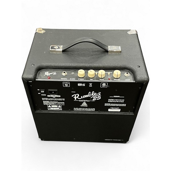 Used Fender Rumble 25 25W 1x10 Bass Combo Amp