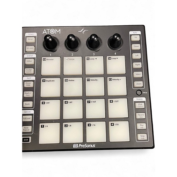 Used PreSonus ATOM MIDI Controller