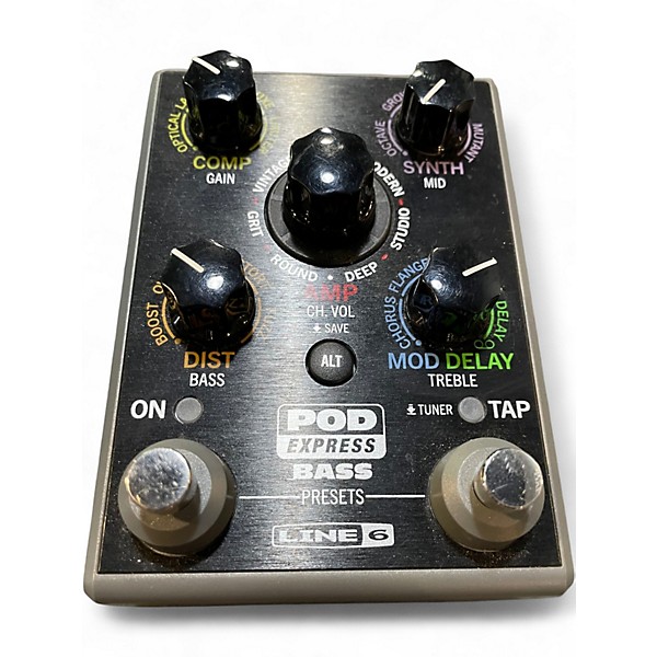 Used Line 6 POD EXPRESS BASS Effect Processor