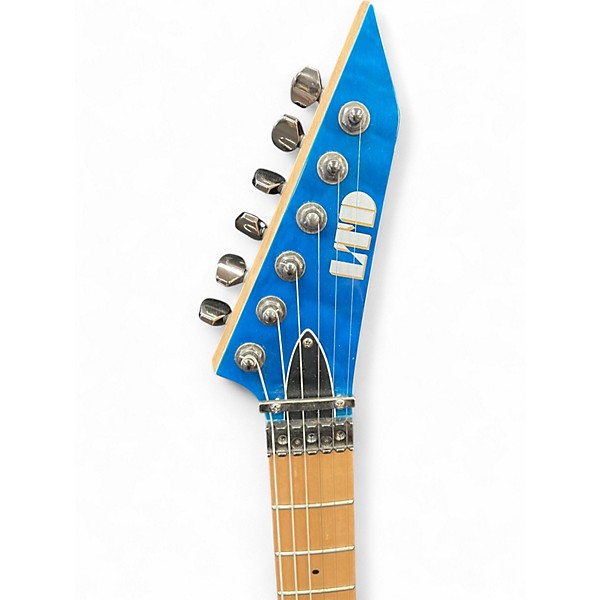 Used ESP MH103 Blue Solid Body Electric Guitar