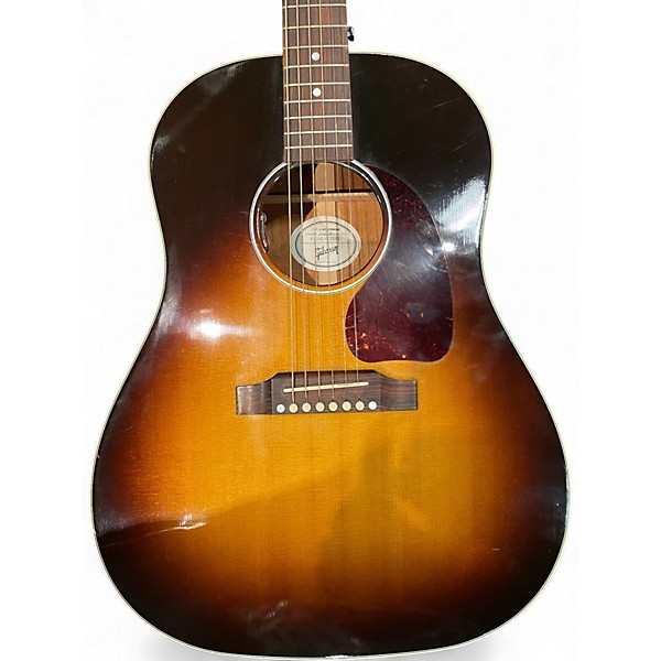 Used Gibson J45 Studio Vintage Sunburst Acoustic Electric Guitar