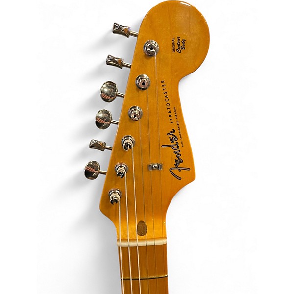 Used Fender AMERICAN VINTAGE II 1957 STRATOCASTER 2 Color Sunburst Solid Body Electric Guitar