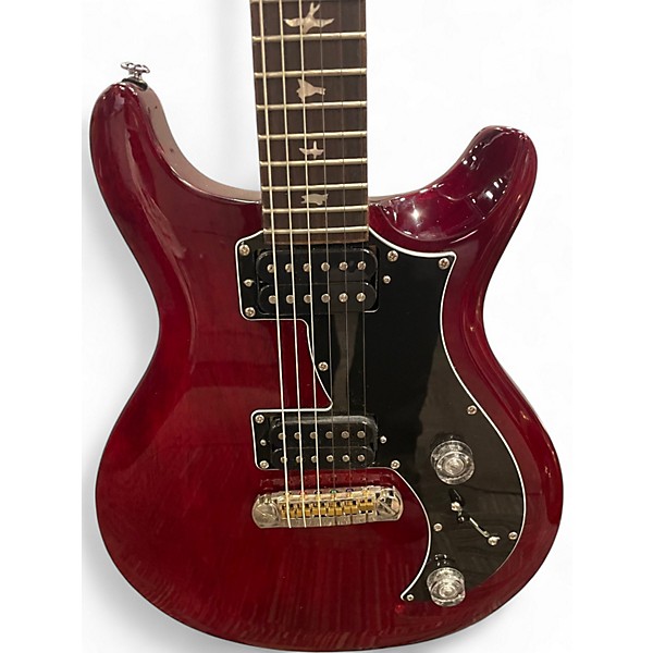 Used PRS Mira SE Cherry Solid Body Electric Guitar