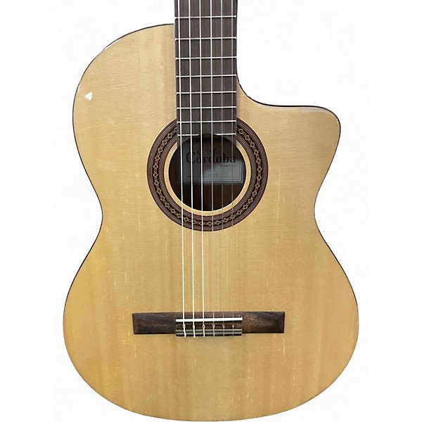 Used Cordoba C5CE Natural Classical Acoustic Electric Guitar