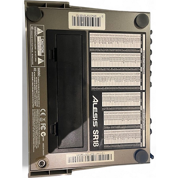 Used Alesis SR18 Drum Machine