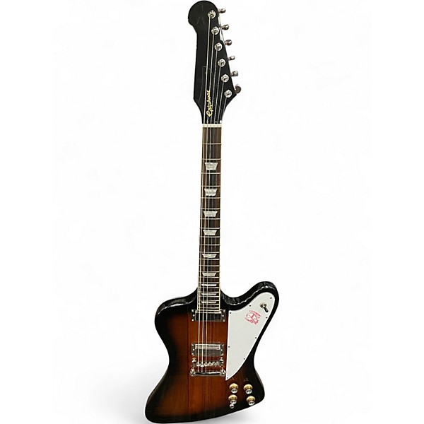 Used Epiphone Firebird Studio Sunburst Solid Body Electric Guitar