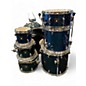 Used TAMA 7 Piece Superstar Classic Blue Sparkle Drum Kit thumbnail