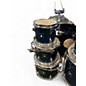 Used TAMA 7 Piece Superstar Classic Blue Sparkle Drum Kit