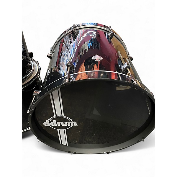 Used 2024 ddrum 5 Piece Diabloe Series BLACK Drum Kit