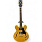 Used Gibson ES335 Satin Natural Hollow Body Electric Guitar thumbnail
