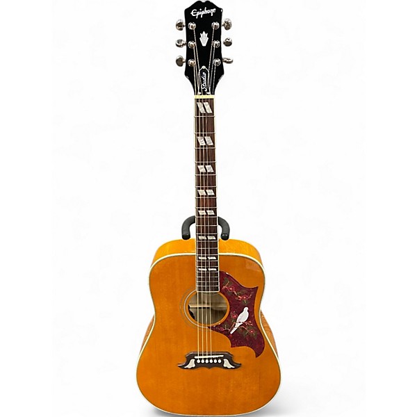 Used Epiphone DOVE STUDIO VIOLINBURST Acoustic Electric Guitar