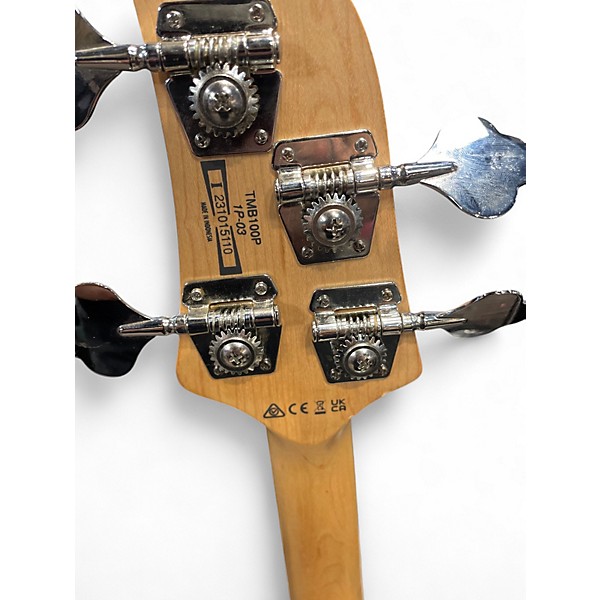 Used Ibanez TMP100P White Electric Bass Guitar