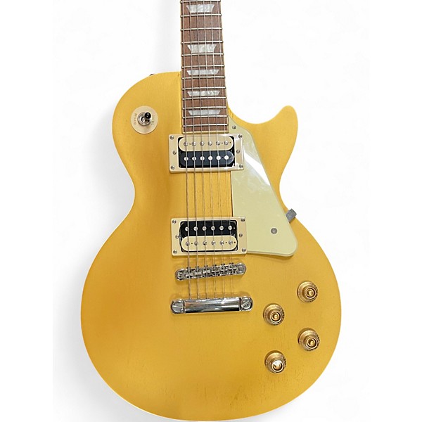Used Epiphone Les Paul Traditional Pro IV Gold Top Solid Body Electric Guitar