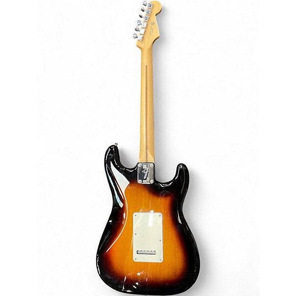 Used Fender Player Stratocaster Left Handed 2 Color Sunburst Solid Body Electric Guitar