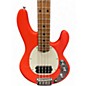 Used Sterling by Music Man Ray SS4 Fiesta Red Electric Bass Guitar thumbnail
